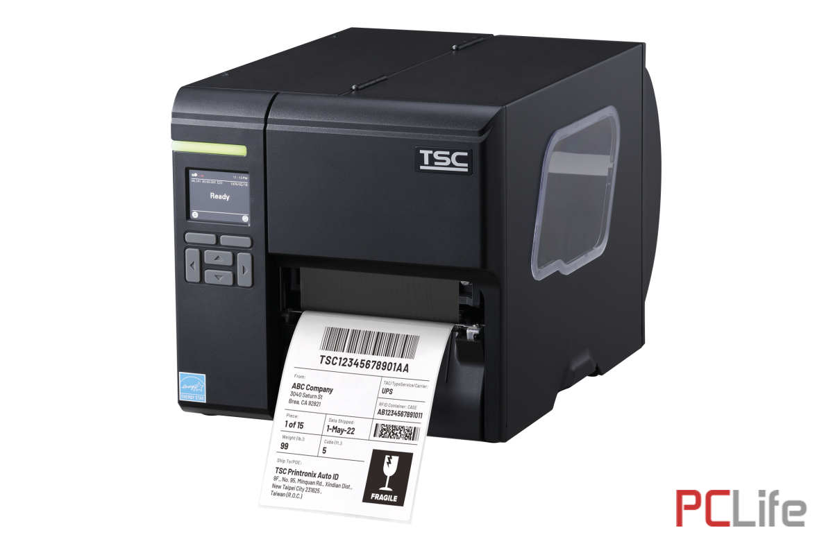 TSC ML241P, 8 dots/mm (203 dpi), RTC, USB, USB Host, RS232, Ethernet, USB