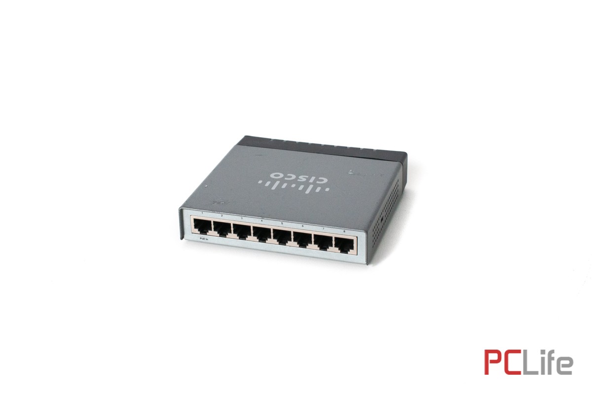 Cisco SG200-08, 8-Port Gigabit Smart Switch | CISCO | SG200-08 | 8 PORT 10/100/1000 | LAN 10/100/1000 - Мрежово оборудване – Рутери, суичове, аксесоари | PCLife