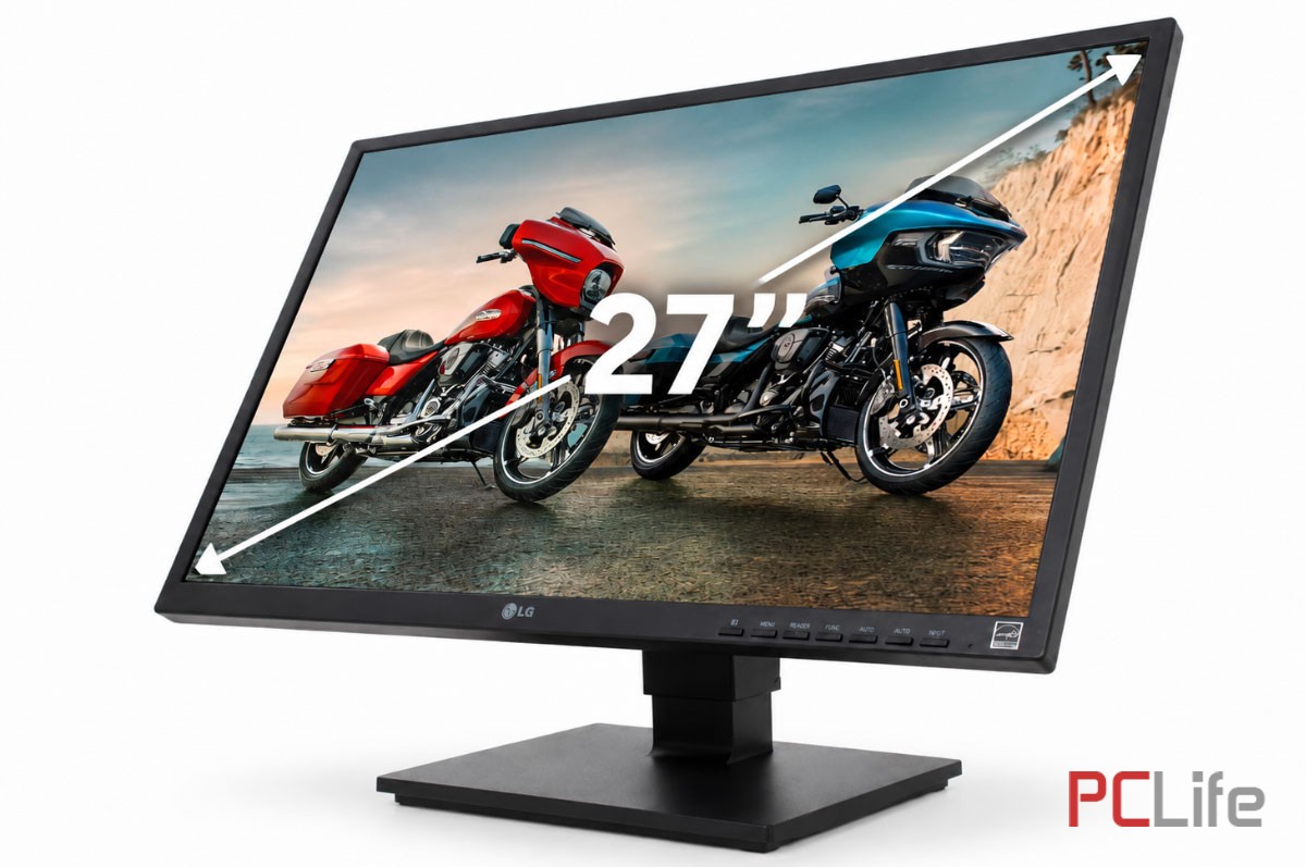 LG - 27BK550Y-B  | 27 inch | W-LED - AH-IPS | 1920x1080 | ANALOG (D-SUB) / DIGITAL (DVI-D) / DISPLAY PORT (DP) / HDMI / 2xUSB - Монитори втора ръка | Цени от 69 лв. | Купи на лизинг - PcLife