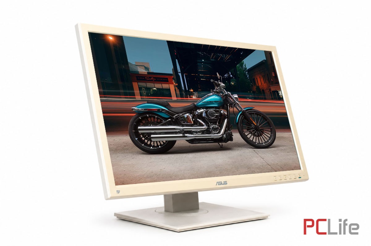ASUS BE24AQLB | 24.1 inch | W-LED - IPS | ANALOG (D-SUB) / DIGITAL (DVI-D) / DISPLAY PORT - Монитори втора ръка | Цени от 69 лв. | Купи на лизинг - PcLife