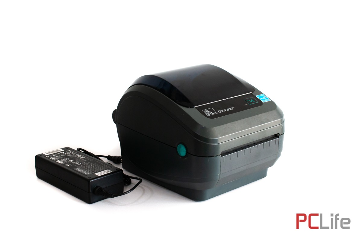 Zebra GX420d - етикетен принтер | Wi-Fi, USB, RS232 | ZEBRA | 108mm | DIRECT THERMAL | SERIAL + USB - POS принтери, кухненски принтери втора ръка