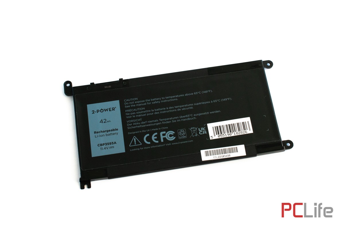 Батерия за Dell 13 3379/ 14 3490/ 3300/ 3500/ 3190/ 3379 | OEM | 42Wh , 11.4V | НОВО | 12 МЕСЕЦА - Употребявани лаптопи на ниски цени, части и аксесоари