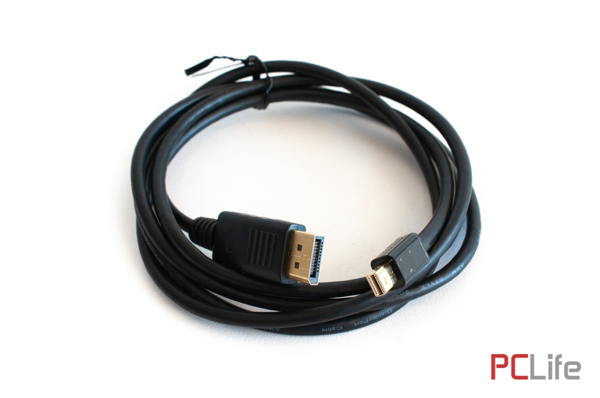 Кабел Mini DisplayPort - DisplayPort M/M 1.8m | VCOM | mini DisplayPort M / DisplayPort M | 1.8m | НОВО - Кабели за компютри, сървъри и монитори, втора ръка