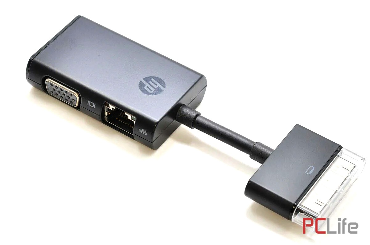 Преходник HP DOCK CONNECTOR TO LAN-VGA | HP | G7U78AA | HP DOCK / VGA - LAN | НОВО - Кабели за компютри, сървъри и монитори, втора ръка