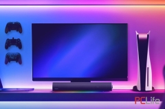 Sоund blaster CREATIVE GS5 RGB саундбар за игри  | Open box | st.A | CREATIVE | Sound Blaster GS5 | Bluetooth 5.3, USB-C, Optical-in, Headphone-Out, Aux-in | 12 МЕСЕЦА - Тонколони, говорители втора ръка | слушалки втора употреба