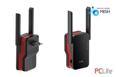 CUDY AX3000 Wi-Fi 6 Mesh Extender – Двубандов Wi-Fi 6 разширител, Wi-Fi 6 ретранслатор с покритие до 278 кв.м и 70 устройства, 802.11ax, 160MHz, MU-MIMO, Beamforming, OFDMA, WPA3 | CUDY - Мрежово оборудване – Рутери, суичове, аксесоари | PCLife