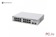 Mikrotik CSS318-16G-2S+IN | Switch | 16x GbE RJ45, 2x SFP+ | 16 PORT 10/100/1000 , 2 PORT SFP | LAN 10/100/1000 | SwOS | Cloud Smart Switch - MikroTik рутери, суичове Микротик