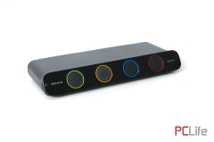 KVM SWITCH BELKIN SOHO VGA/USB 4 PORTS F1DS104L - Нов | BELKIN | SOHO 4 PORTS F1DS104L | 2048x1536 | 1x VGA,1x VGA,4x Audio/Mic Jacks,3x USB 2.0-A,4x VGA,4x Audio/Mic Jacks - KVM Switch устройства | Управление на няколко компютъра | PCLife