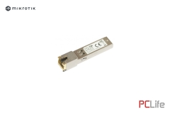 MikroTik SFP+ модул S+RJ10, 10Gb/s, RJ45 | MIKROTIK | S+RJ10 | SFP+ - RJ45 | 10M, 100M, 1G, 2.5G, 5G, 10G ( до 30м @10Gbps ) - MikroTik рутери, суичове Микротик