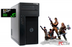 Dell Precision T1650 с Zotac GTX 660 2GB 192-bit GDDR5 | E3-1220v2-3.1GHz/8MB/4C/4T | 8 GB | 320GB | NVIDIA GeForce GTX 660/192-bit GDDR5/2048 MB | 6 МЕСЕЦА - Геймърски компютри втора ръка