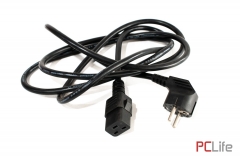 Захранващ кабел C19/16A за сървър, UPS | HIGH QUALITY | CEE 7/7 / C19 | 2m | ST. A (УПОТРЕБЯВАНО) - Кабели за компютри и сървъри втора ръка