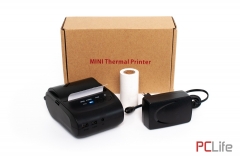 Мобилен bluetooth термо принтер MINI THERMAL ZJ-5802LD | MINI Thermal Printer | 203 dpi | 58mm | DIRECT THERMAL | USB(RS232) + Bluetooth 2.0 | НОВО - POS принтери, кухненски принтери втора ръка
