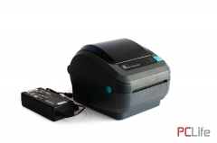Zebra GX420d - етикетен принтер | Wi-Fi, USB, RS232 | ZEBRA | 108mm | DIRECT THERMAL | SERIAL + USB - POS принтери, кухненски принтери втора ръка