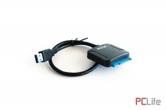 Адаптер USB3.0 TO SATA за HDD/ SSD 2.5 / 3.5 inch. VCOM CU816 | VCOM | CU816 | USB 3.0 / 2.5-3.5`` | НОВО - Кабели за компютри, сървъри и монитори, втора ръка