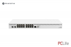 Рутер MikroTik CCR2004-16G-2S+ | 16x RJ45 1000Mb/s, 2x SFP+ | ARM AL32400 - 1700 Mhz | 4 GB | 16 PORT 10/100/1000 , 2 PORT SFP | RouterOS v7 license 6 | Ethernet Routers - MikroTik рутери, суичове Микротик