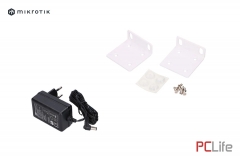 Switch MikroTik CRS326-24G-2S+RM | 24x RJ45 1000Mb/s, 2x SFP+ | RouterOS L5 | ARM 98DX3236 - 800 MHz | 512 MB | LAN 10/100/1000 | 24 PORT 10/100/1000 , 2 PORT SFP | RouterOS / SwitchOS license 5 - MikroTik рутери, суичове Микротик