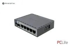 Рутер Mikrotik hEX S (2025) | Router | E60iUGS, 5x GbE RJ45, 1x SFP, PoE out, USB | OS L4 | 5 PORT 10/100/1000 (1+1 PoE out) ,1 PORT SFP , 1 PORT USB-A | EN7562CT - 950 MHz | 512 MB | RouterOS v7 license 4 - MikroTik рутери, суичове Микротик