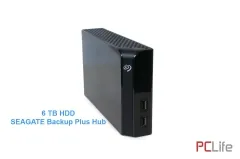 6TB HDD Външен твърд диск SEAGATE Backup Plus Hub, USB 3.0, 2x USB 3.0 Hub, до 5 Gbit/s, Втора ръка |  - Твърди дискове | хард дискове | HDD | SSD за компютри и сървъри - втора ръка | цени от 29 лв. | купи на лизинг | експресна доставка или вземи от 