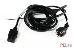 Захранващ кабел C19/16A за сървър, UPS | HIGH QUALITY | CEE 7/7 / C19 | 2m | ST. A (УПОТРЕБЯВАНО) - Кабели за компютри и сървъри втора ръка