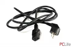 Захранващ кабел C19/16A за сървър, UPS | HIGH QUALITY | CEE 7/7 / C19 | 2m | ST. A (УПОТРЕБЯВАНО) - Кабели за компютри и сървъри втора ръка