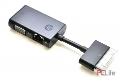 Преходник HP DOCK CONNECTOR TO LAN-VGA | HP | G7U78AA | HP DOCK / VGA - LAN | НОВО - Кабели за компютри, сървъри и монитори, втора ръка
